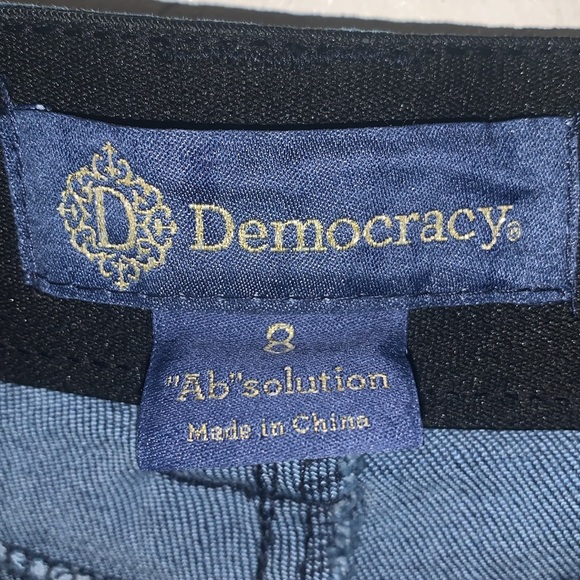 Democracy Blue Absolution Jeans #B12216WAY- 8R - Picture 4 of 15